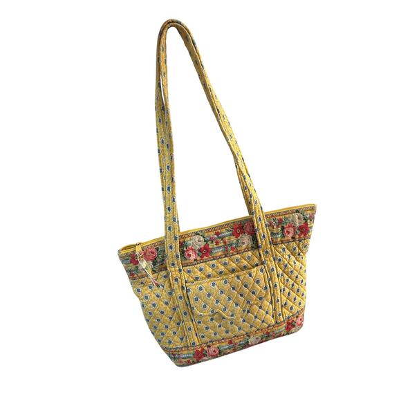Rare Vintage Vera Bradley Elizabeth Zip Tote Bag - Picture 7 of 9